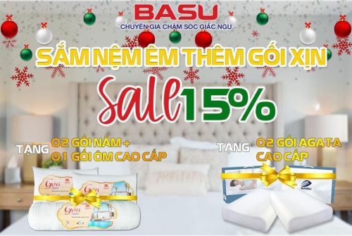 Sắm Nệm Êm – Thêm Gối Xịn